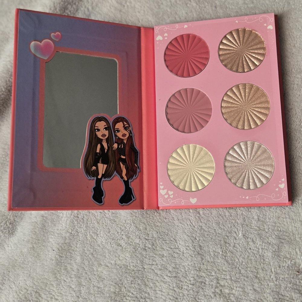 blush and highlighter